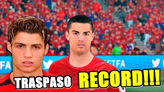 ¿150 MILLONES POR RONALDO? MI DEBUT CON EL MANCHESTER UNITED!!!! | FIFA 17 modo carrera #2