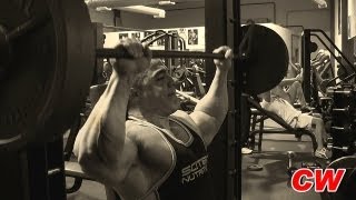 Entrenamiento de Manuel Cañadillas - CW TV (Culturismoweb)