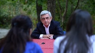 Սերժ Սարգսյան. Իմ մեջ չարություն չկա