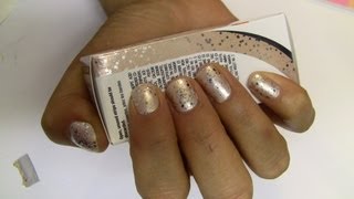 Nail Tutorial & Review: Sally Hansen Salon Effects!