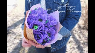 Букет из конфет мастер класс/сладкий букет в подарок своими руками