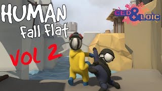 LE RETOUR DU FOU RIRE SUR HUMAN FALL FLAT #2 - feat Flavio
