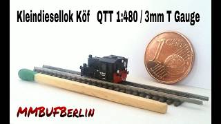 T-Gauge: The Smallest Model Railway Locomotive In The World