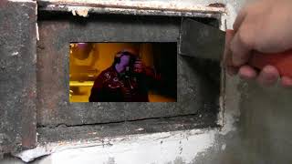 как сделать дверцу колодца печи дымохода  холодной