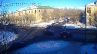 ДТП (сбит пешеход) г. Волжский пр. Ленина ул. Комсомольская 02-02-2017 13-56