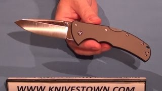 Cold Steel Code 4 Spear Point Model 58TPS Knife Review