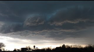 Supercell Insanity in Northwest Texas! April 1, 2013 storm chase