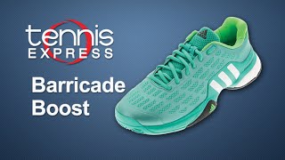 adidas Barricade 2016  Boost Shoe Review | Tennis Express