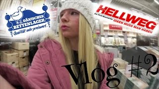 Vlog#2 ♥ - WICHTIGE FRAGE! Baumarkt, Bettenlager #Vlogmas I Flora Mona ♥