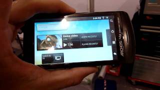 Archos 43 Internet Tablet MID Hands On - English
