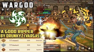 A GOOD RIPPER FROM WARGOD SQUAD! GAMEPLAY BY DRUNKYZ (VARGASS) - DRAGON NEST M SEA