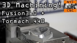3D Machining!   Can we get a great surface finish?
