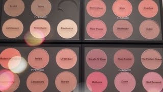 Mes Blush Mac (+ Poudres Sculptante / Lumière)
