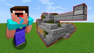 НУБ ПОСТРОИЛ ТАНК ДЛЯ ГРИФЕРСТВА В МАЙНКРАФТ ! НУБ ПРОТИВ ТАНКОВ В MINECRAFT МУЛЬТИК
