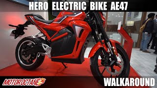 Hero Electric Bike AE47 | Auto Expo 2020 | Hindi | Motoroctane