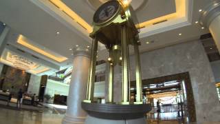 #ParavionLIVE. Lobby la Hotel Waldorf Astoria, Dubai