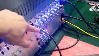 18x18 Modular Matrix switcher converts HDMI to SDI outputs up to 75 meters with