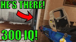 300 IQ PLAY! - AMAZING Gamesense - Rainbow Six Siege Gameplay