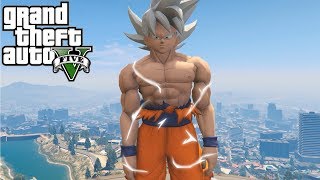 GOKU ULTRA INSTINCT MASTERED EN GTA 5 MODS