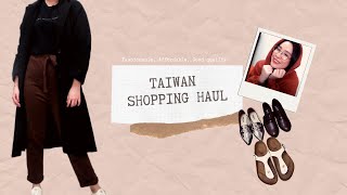 WHAT TO BUY IN TAIWAN? | TRY-ON HAUL! | AFFORDABLE AND CHEAP STUFFS!