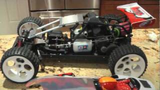 FG BAJA 4WD RTR BEFORE & AFTER VICTORY RC PIPE (Silenced)
