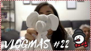 VLOGMAS DIA #22 - MEGA-UNBOXING E JANTAR FRIENDS! | MIA ROSE
