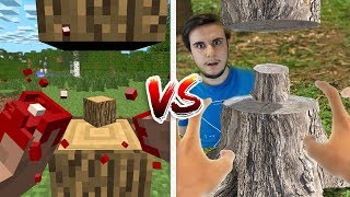 MİNECRAFT VS GERÇEK HAYAT (Minecraft vs Real Life)
