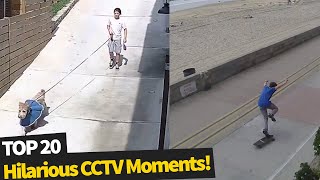 20 Hilarious Moments Caught on Security Cameras