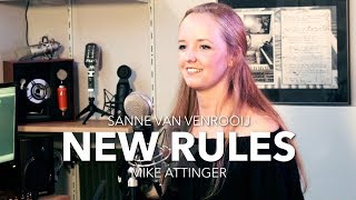 Dua Lipa - New Rules - Cover by Sanne van Venrooij & Mike Attinger (piano cover)