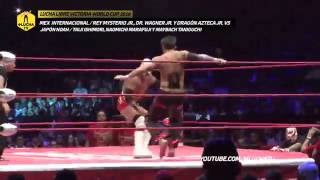México Internacional vs Japón NOAH, 3er lugar Lucha Libre Victoria World Cup 2016