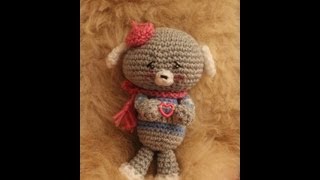 Вяжем крючком собачку - амигуруми. часть 1