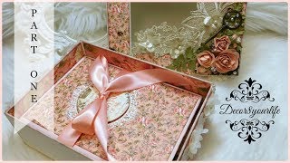Graphic 45 Princess Mini Album in a Box Tutorial Part One