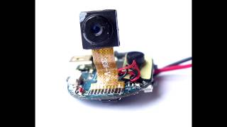 Nachtsicht Minikamera / Spycam-Spionage-Kamera mit 940-nm unsichtbarer IR-Nachtsicht