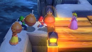 Super Mario Party - Minigames - Mario VS Luigi VS Peach VS Daisy (Master COM)