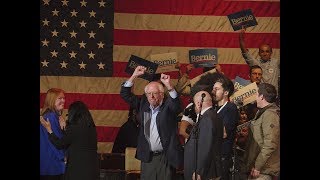Bernie Sanders reacts to results of the Iowa Caucus - watch live
