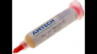 Флюс RMA-223 - видеообзор и полевые испытания паяльной станцией Lukey 702