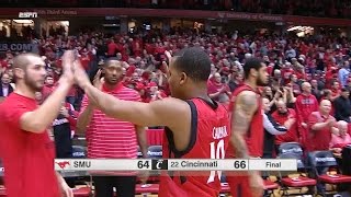 Men's Basketball Highlights: Cincinnati 66, SMU 64 (Courtesy ESPN)