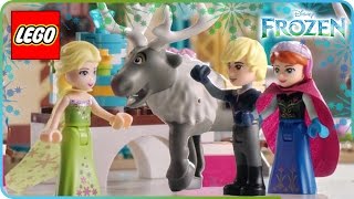 ♥ Frozen Elsa & Anna Funny LEGO Compilation for Kids (Friends in Need, Royal Dress Competition...)