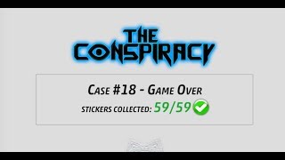 Criminal Case - The Conspiracy, Case 18 - Game Over