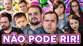 NÃO PODE RIR! - Dia das CRIANÇAS com Gigante Leo, Manoela Antelo, Enzo Dannemann, Julia Dias e Davi