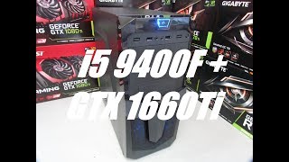 i5 9400F + GTX 1660Ti 6Gb Тестируем в 20-ти играх. ПК за 55000 Игровой компьютер RG-258. RapidComp.