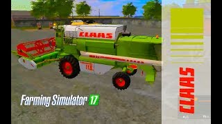 Farming Simulator 2017.  HARVESTER CLAAS DOMINATOR 118 SL MAXI.