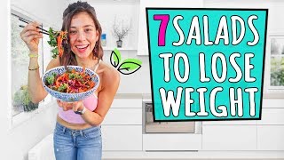 7 VEGAN SALADS TO LOSE WEIGHT!?Yovana