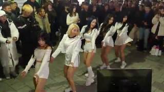 200126 여성댄스팀 다이아나(Diana) - 씨엘씨(CLC) Devil @ 홍대 댄스버스킹 4K 60FPS 폰캠
