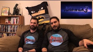 John wick Chapter 3 Trailer Reaction