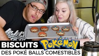 DES POKÉ BALLS COMESTIBLES : Biscuits Pokémon (avec Kazzie)