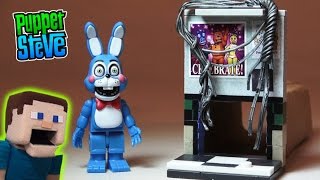 Five Nights at Freddy's fnaf McFarlane toys lego TOY BONNIE Left Air Vent construction set unboxing