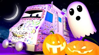 Trenuletul Troy - Parada de Halloween in Orasul Trenurilor - Orasul Trenurilor ? Desene pentru copii