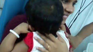 " I Want only Diamond Stud" Little Girl Get Ear Pierced - Dr Paulose FRCS (ENT)