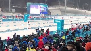 Belarus gold finish! Biathlon women relay! Pyeongchang 2018!